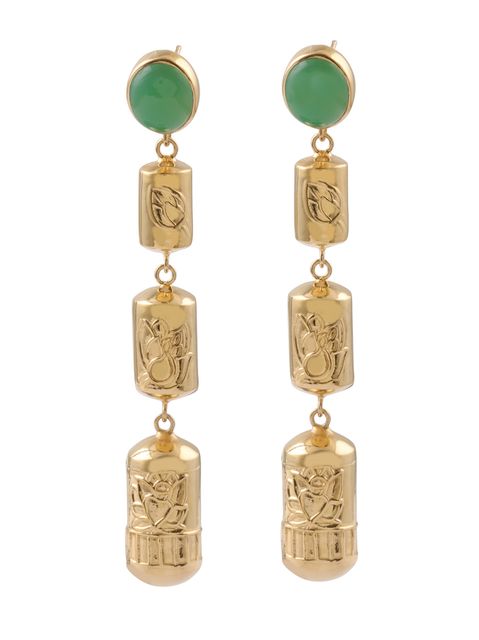 Chrysoprase Drop Earrings