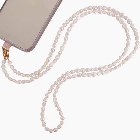 Luxury Pearl Phone Strap