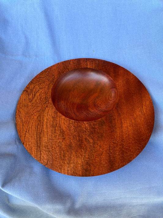 Off center Kamani bowl