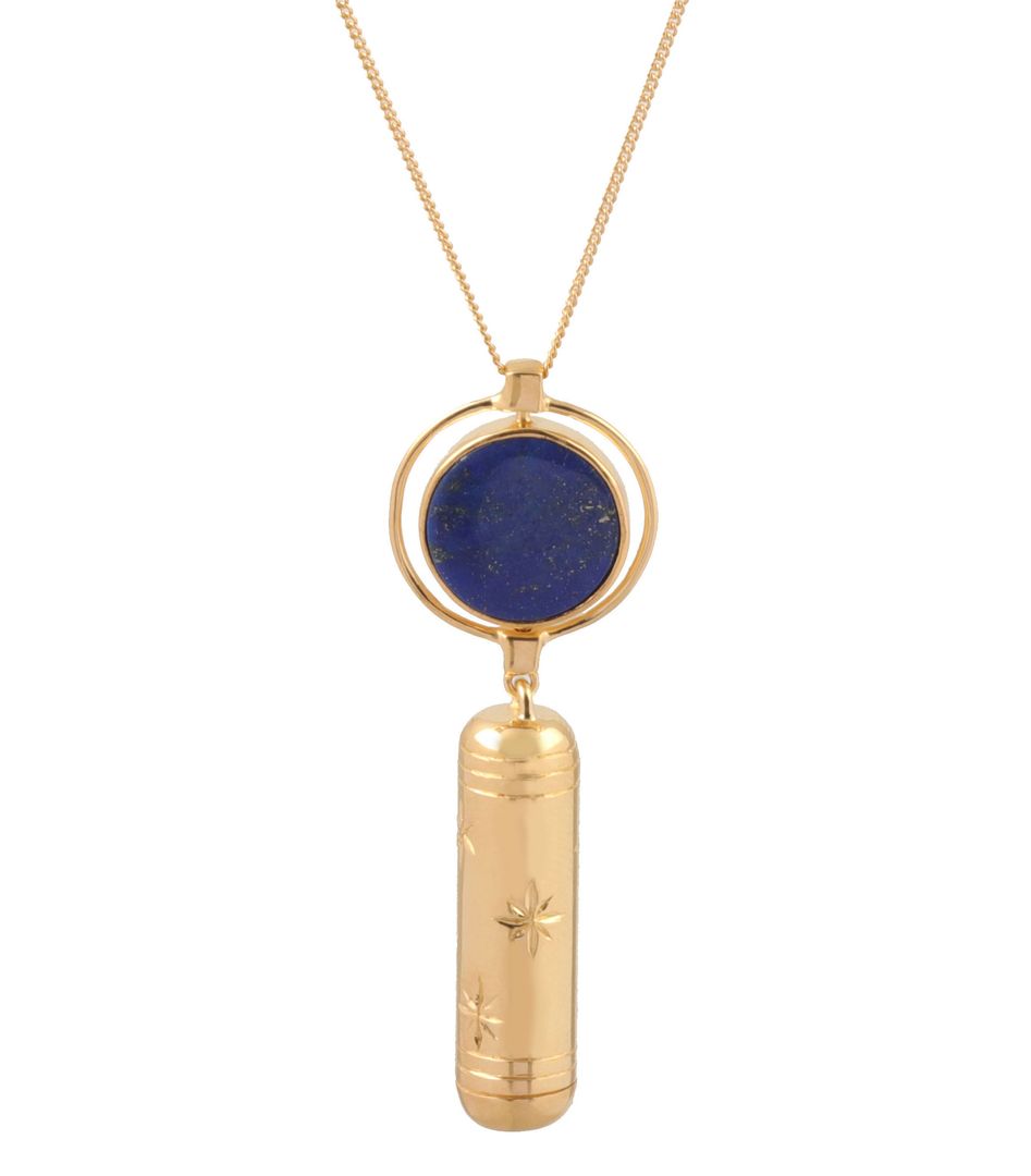 MoonDial Lapis Necklace