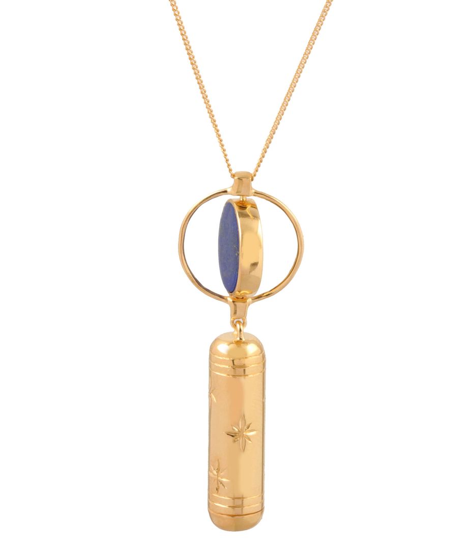 MoonDial Lapis Necklace