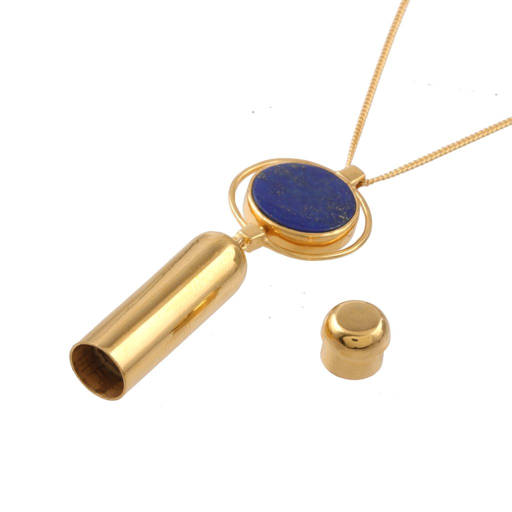 MoonDial Lapis Necklace