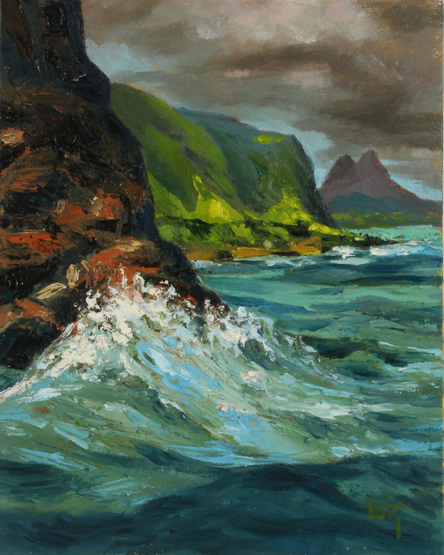 Makapu`u Point. Imagined