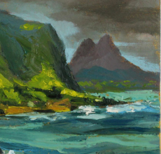 Makapu`u Point. Imagined