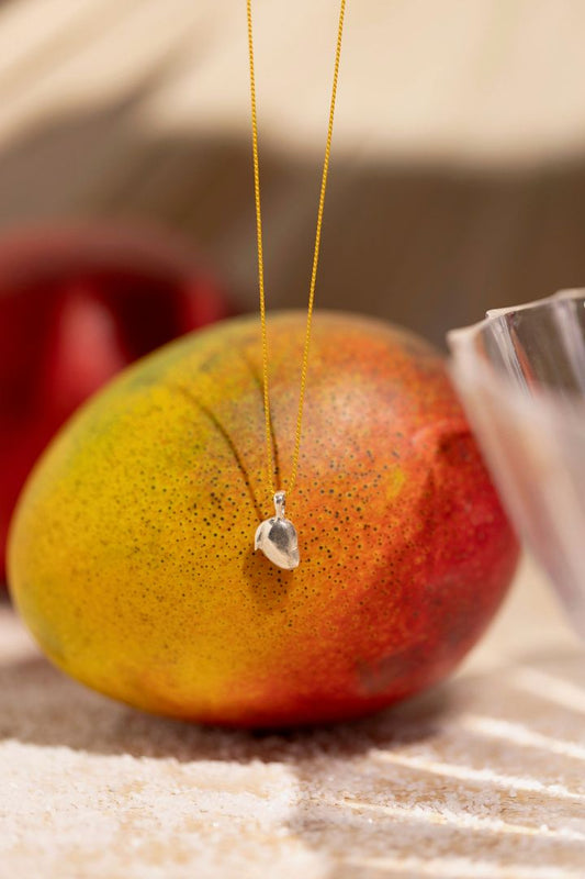 Heirloom Mango charm necklace