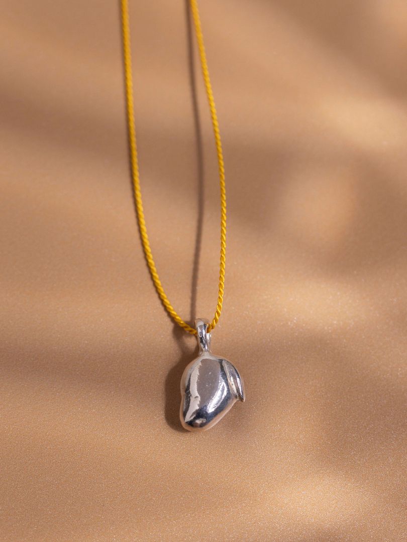 Heirloom Mango charm necklace