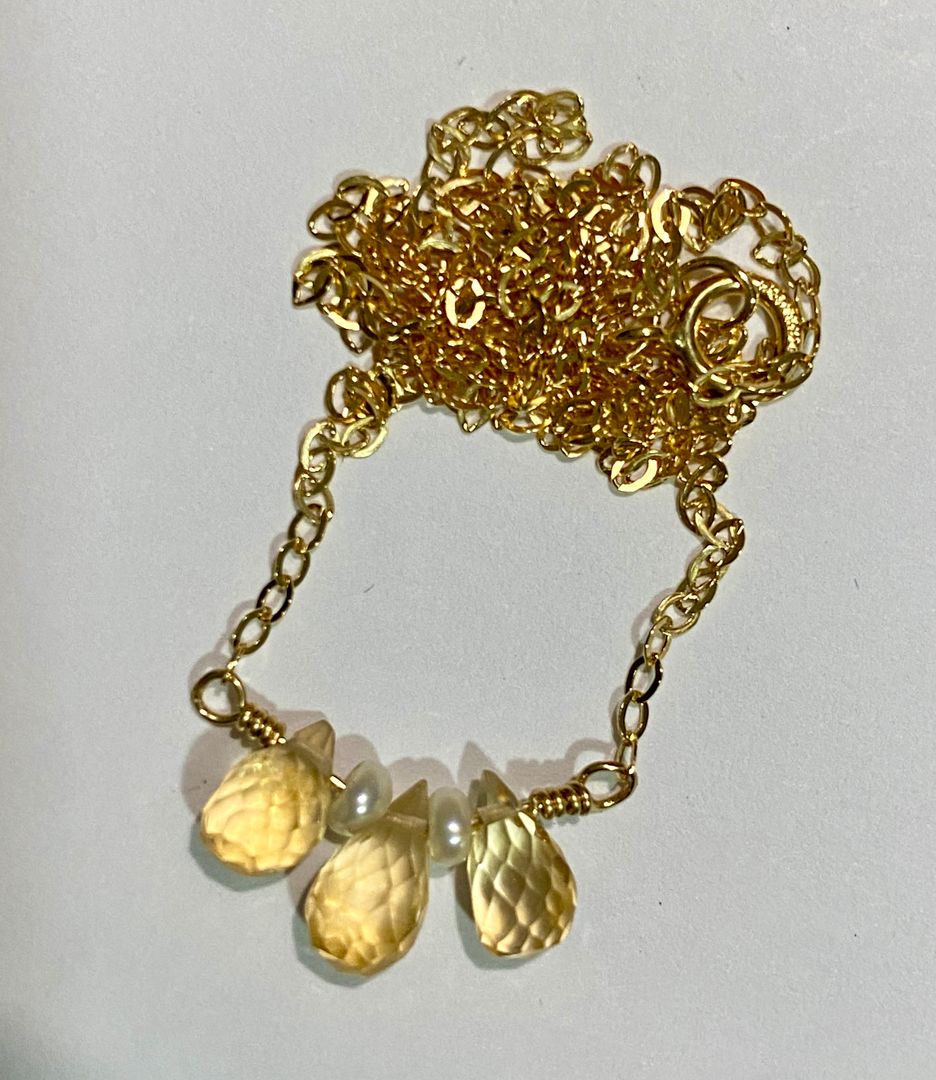 Gold n Citrine