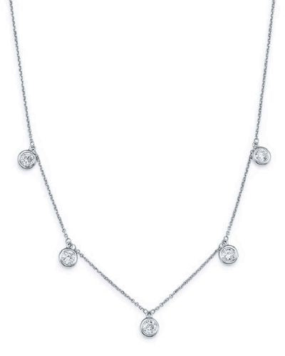 14k W.G. DIAMOND NECKLACE 41597