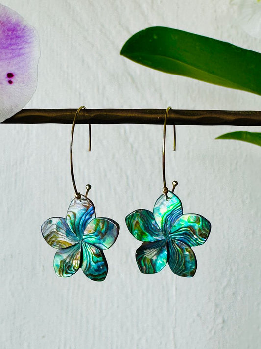 Tanya Plumeria Earrings