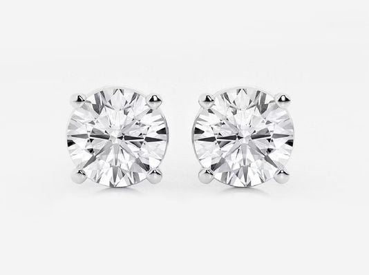 LAB CREATED DIAMOND EARRINGS 43314