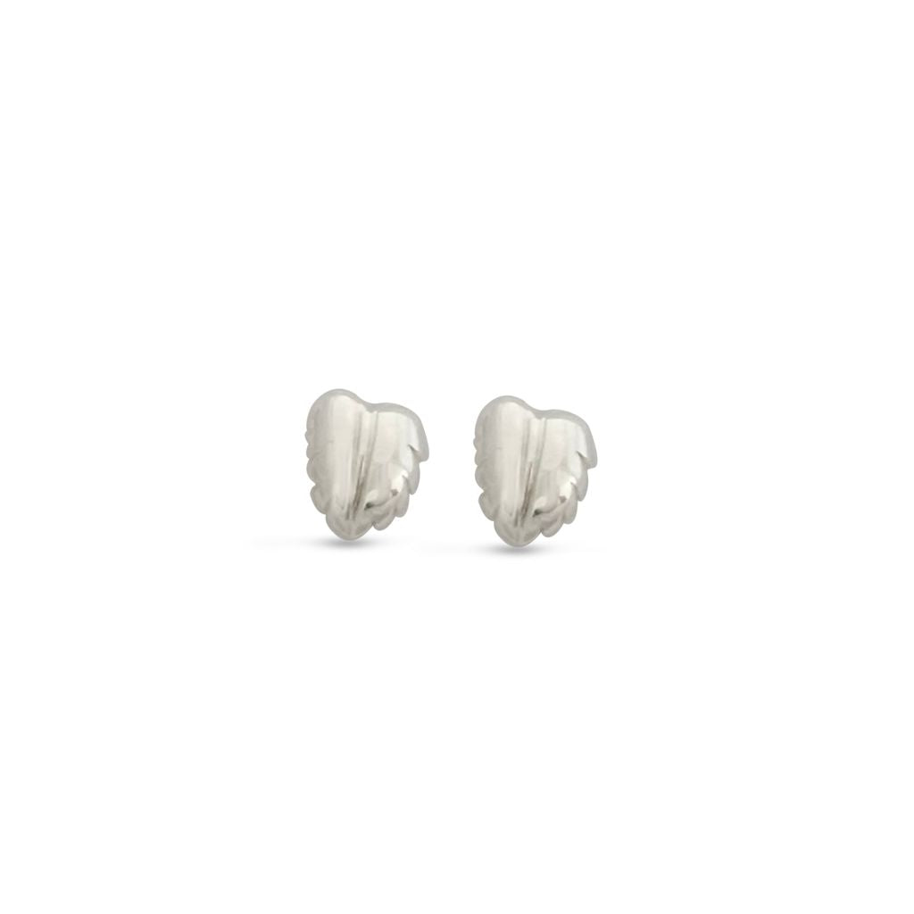 Mini Monstera Stud Earrings