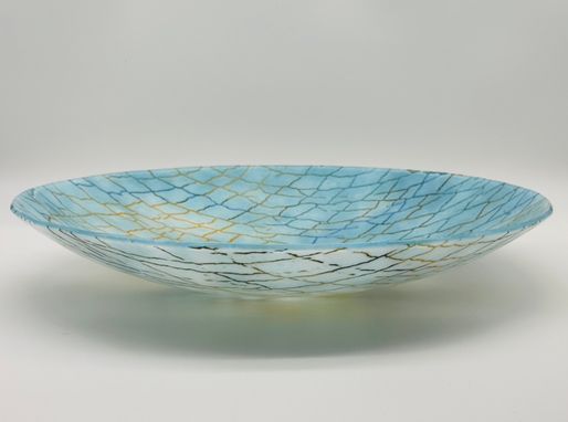 Blue and Marigold Bowl