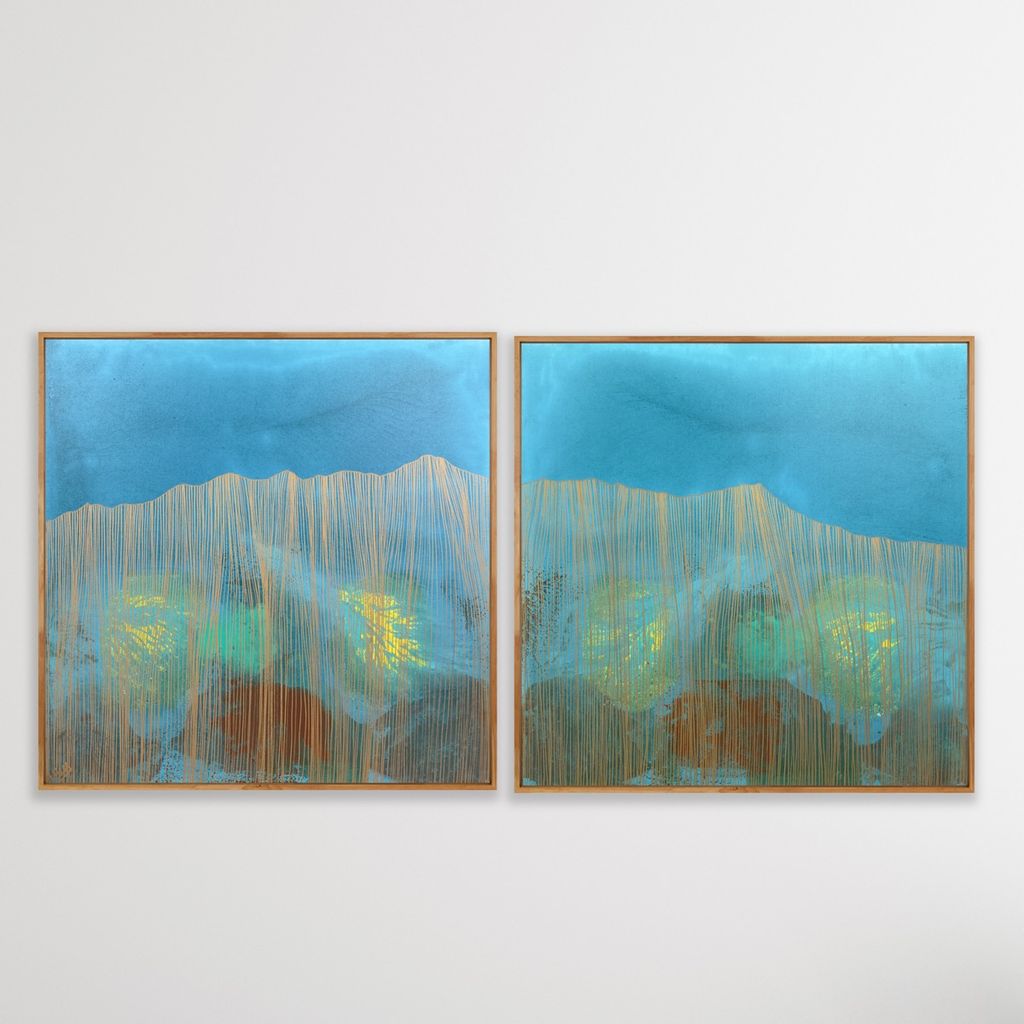 Coral Reef Diptych