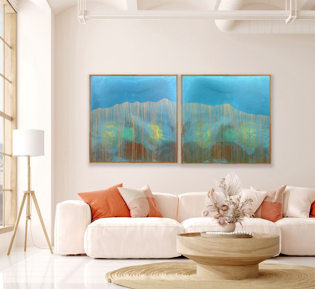 Coral Reef Diptych