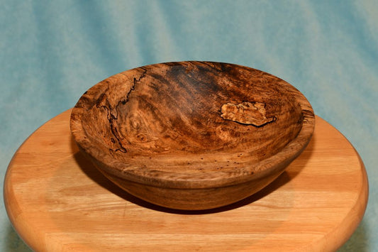 Spalted Mango Footed Bowl