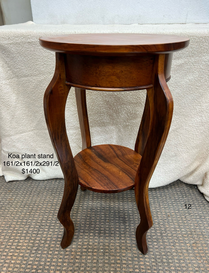 Koa plant stand-tall (RB12)